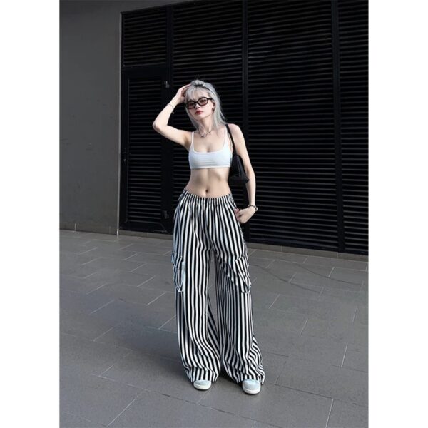 QUẦN SỌC ỐNG RỘNG STRIPED PANTS - CoBaShop