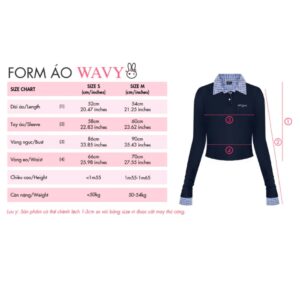 Áo thun polo phối sơ mi sọc caro tay dài thu đông WAVY thêu chữ - CoBaShop