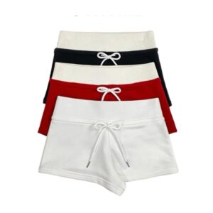 Quần Đùi Ngắn Lưng Thấp Bo Thun Form Ôm - CoBaShop