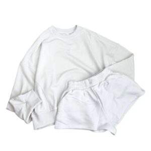 Áo Sweater Nỉ Chân Cua Thêu Chữ Form Boxy Đi Viền 2 Bên (2 SIZE) - CoBaShop