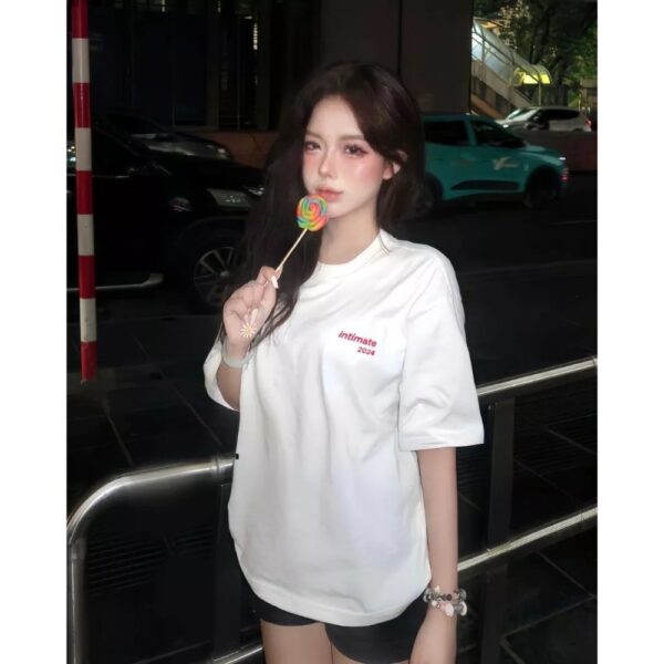 Áo thun COUPLE "HERHIM" basic chất cotton 100% 2 chiều oversize nam nữ