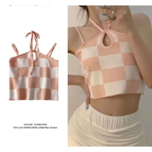 Áo yếm dệt kim không tay nhiều kiểu - CoBaShop
