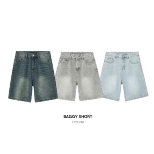 BAGGY JEANS SHORT - Quần đùi ống rộng CoBaShop