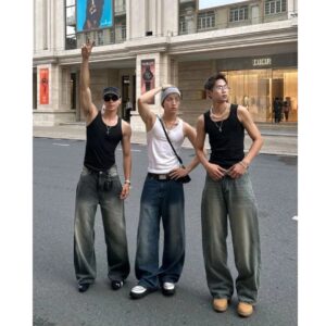 Quần jeans wash nam nữ unisex - CoBaShop