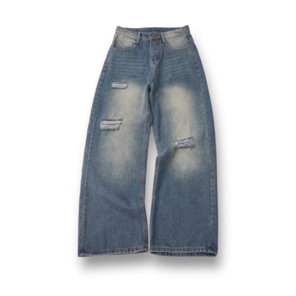 Quần jeans xanh rách - CoBaShop