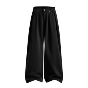 Quần Nỉ Ống Rộng Cạp Chun Phong Cách Hàn Quốc - CoBaShop