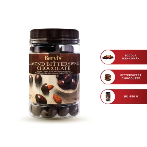 Socola hạnh nhân Beryl's 450g - Beryl's Almond Chocolate 450g - CoBaShop