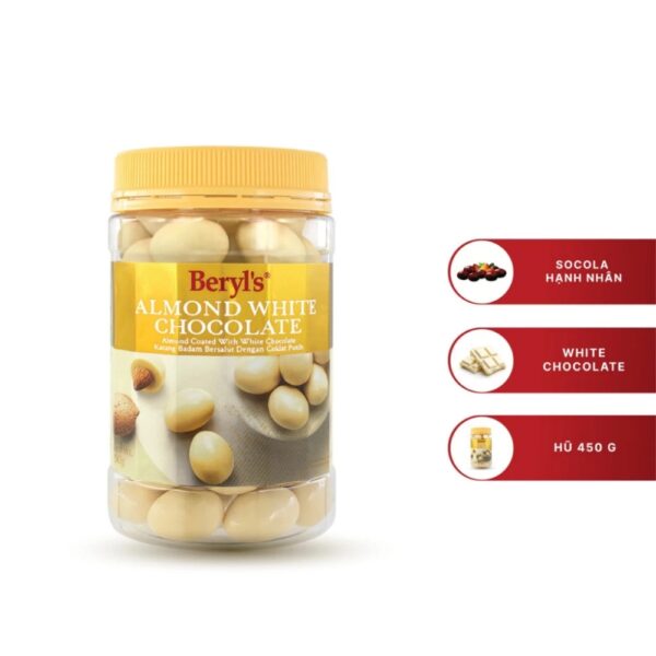 Socola hạnh nhân Beryl's 450g - Beryl's Almond Chocolate 450g - CoBaShop