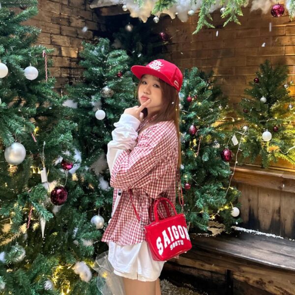 Túi tote saigon 98stu size S kèm charm tặng kèm dây đeo - CoBaShop