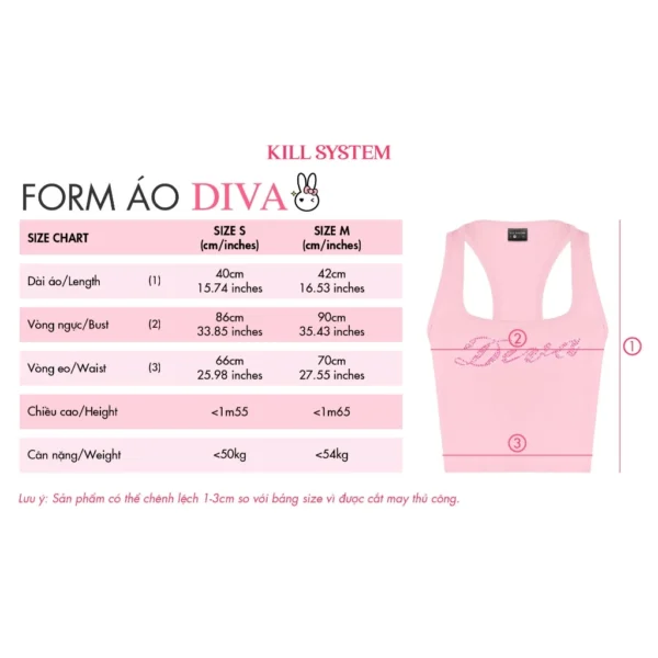 Áo ba lỗ nữ DIVA đính đá lấp lánh form croptop ôm body tôn dáng - CoBaShop - Ảnh 6