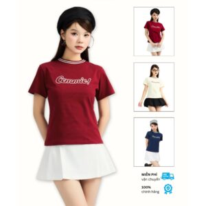 Áo Baby Tee Cemmie CEMMERY Chính Hãng Local Brand Chất Cotton Co Giãn 2 Chiều - CoBaShop