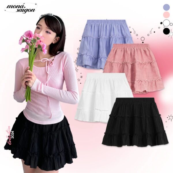 Chân váy xòe 2 tầng MONÁ - CoBaShop