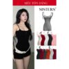Jumpsuit hai dây hở lưng nữ dáng ôm thời trang gợi cảm nhiều màu tôn da - CoBaShop