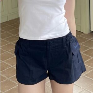 Quần Short Kaki Cạp Thấp Tôn Dáng Dành Cho Các Nàng Đùi To - CoBaShop
