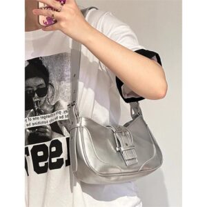 Túi xách da nữ kiểu mới trendy kẹp nách và đeo chéo - CoBaShop